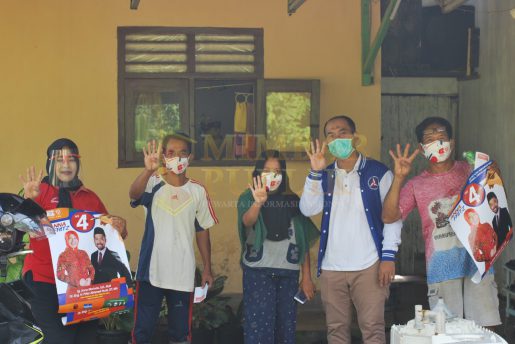 Serap Aspirasi Masyarakat Anna – Fritz Sapa Warga dari Pintu ke Pintu