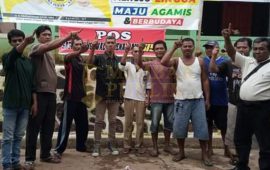 Tim Pemenangan Ishak-Tarmizi Kabupaten Lingga Lakukan Sosialisasi di Setiap Desa Terpencil