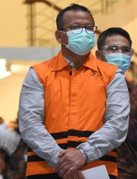 Tersangka mantan Menteri KKP Edhy Prabowo | Foto : Istimewa