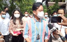 Anak Jokowi Gibran Coblos Ajak Istri dan Adiknya Kaesang