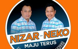 Paslon Nizar-Neko Menang di Pilkada Kabupaten Lingga