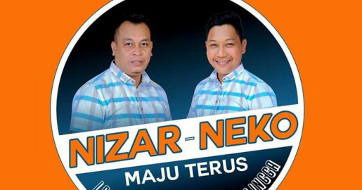 Paslon Nizar-Neko Menang di Pilkada Kabupaten Lingga