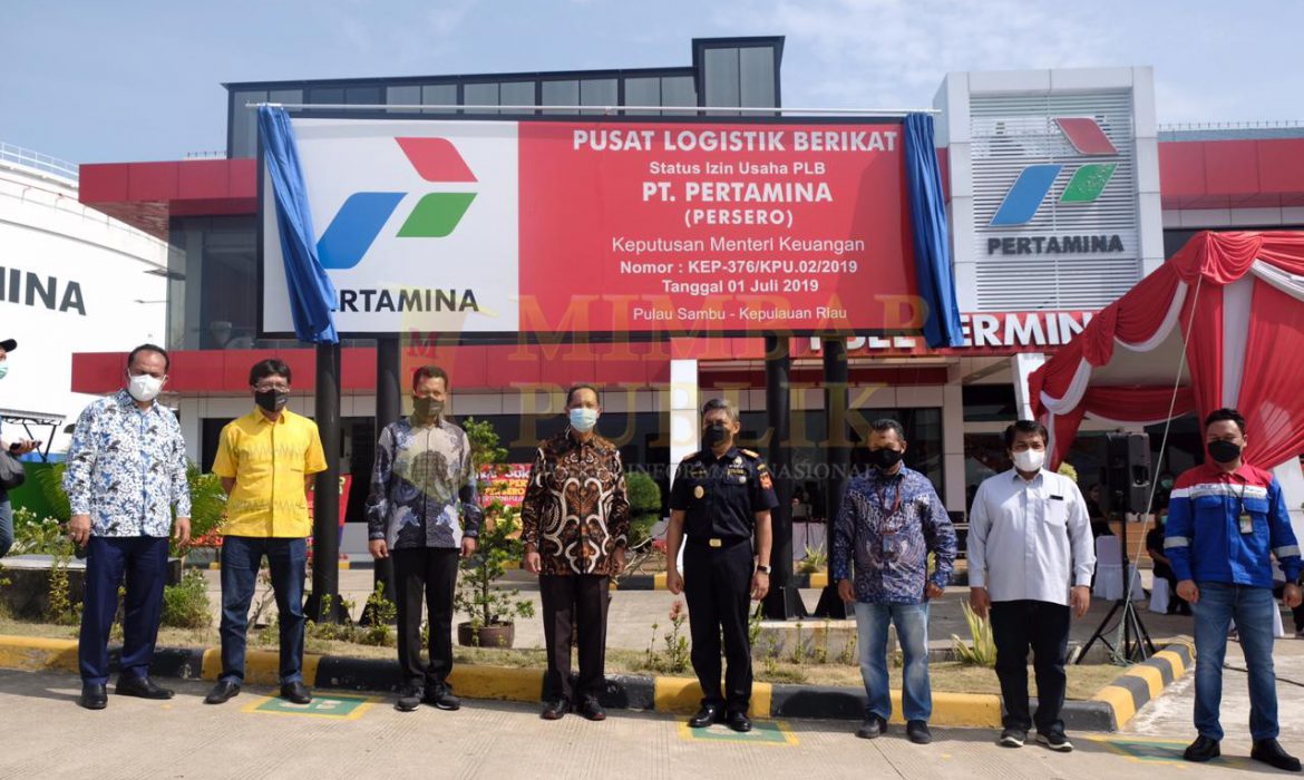 Resmikan Pusat Logistik Berikat Migas, Bea Cukai Batam Dorong Pulau Sambu Jadi Penyangga Utama BBM