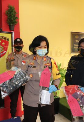 Barang bukti yang diamankan