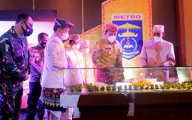 Gedung Sesat Agung Bumi Sai Wawai Diresmikan Gubernur Lampung Arinal Djunaidi