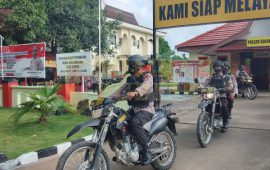 Satbrimob Polda Kepri Patroli Pengecekan dan Pengamanan Demi Sukseskan Pilkada Serentak 2020