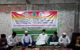 SantanNU Adakan Yasinan, Tahtim, Tahlil bersama Anak Yatim dan Ulama, Berdoa Kesembuhan Ibunda Kapolda Metro Jaya