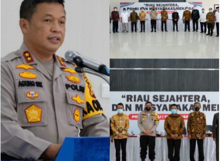 Polda Riau Gagas Dialog Interaktif, Bertema Riau Sejahtera Polri dan Masyarakat Menjaga