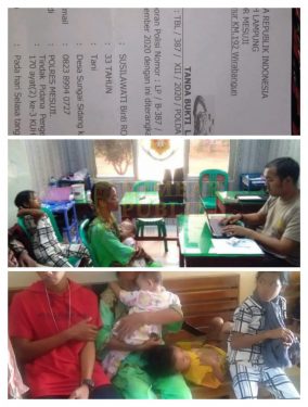 Agar Pembunuh Hanafi segera Ditangkap, Istri Korban Lapor Polres Mesuji