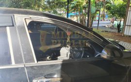 Mobil Perwira Polisi Dibobol Maling, Pencurian Tape Mobil Marak di Maros