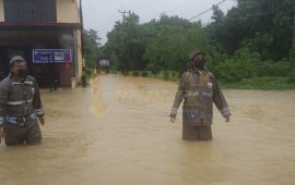 Banjir dan Tanah Longsor di Kota Batam, Tim Siaga SAR Brimob Polda Kepri Gerak Cepat ke Lokasi