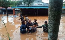 BPBD Kepri Dirikan Dapur Umum Bagi Korban Banjir di Bintan