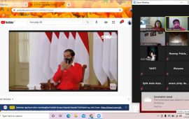 HUT Ke-48 PDIP, Pesiden Jokowi Berbelasungkawa Atas Jatuhnya Pesawat Sriwijaya Air