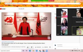 Perayaan HUT ke-48 PDI Perjuangan, Megawati Berbelasungkawa Jatuhnya Pesawat Sriwijaya Air