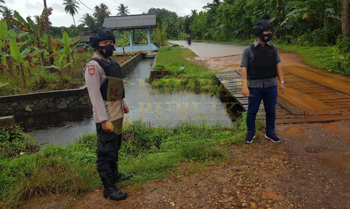 Polsek Daik Lingga Laksanakan Patroli Siaga Banjir dan Tanah Longsor