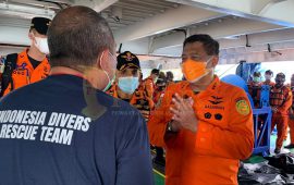 Kepala Basarnas Berpesan Penyelam Prioritaskan Keselamatan Ketika Evakuasi Korban Sriwijaya Air