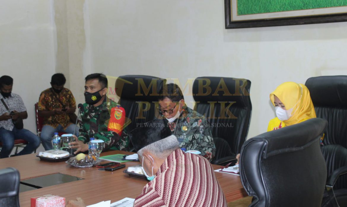 Dandim 0426 Paparkan Rencana Kerja TMMD 2021, Bupati dan Wabup Mesuji Yakin Bisa Selesai dengan Baik