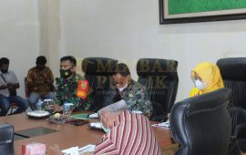 Dandim 0426 Paparkan Rencana Kerja TMMD 2021, Bupati dan Wabup Mesuji Yakin Bisa Selesai dengan Baik