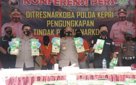 Ditresnarkoba Polda Kepri Berhasil Ungkap Kasus Narkotika Jenis Sabu