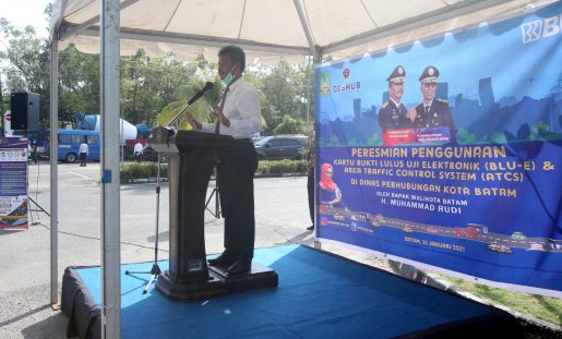 Resmikan Penerapan BLUe, Rudi Harap Bisa Mempercepat Layanan Dishub Batam
