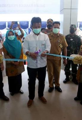 Wali Kota Batam, Muhammad Rudi resmikan gedung baru puskesmas di Tanjungsengkuang, Batam
