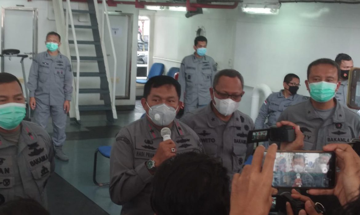 Kepala Kantor Kamla Zona Maritim Barat Laksma Bakamla Hadi Pranoto