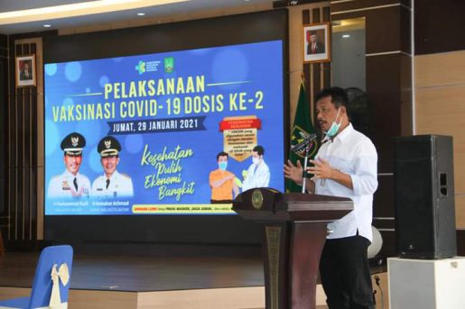 Wali Kota Batam Resmi Buka Vaksinasi Covid-19 Dosis Kedua