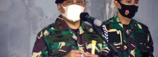 Komandan Lantamal VI (Danlantamal VI) Laksamana Pertama TNI Dr. Benny Sukandari, S.E., M.M., CHRMP.