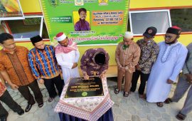 Komplek Pendidikan Islam Yayasan Miftah Annajah Riau Diresmikan Hamdani