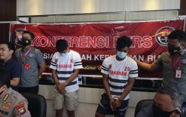 Ditreskrimum Polda Kepri Ringkus 2 Begal Taksi Online di Batam