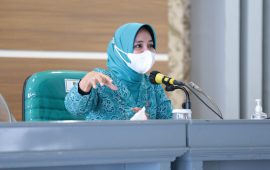 Ibu Riana Arinal Pimpin Rapat Pembahasan Program Kerja PKK Provinsi Lampung, Siap Lakukan Sinergi dengan OPD untuk Hadapi Pandemi Covid-19 di Tahun 2021