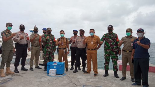 Vaksin Covid-19 bagi Nakes dan Lansia Kepulauan Seribu Mulai Disalurkan