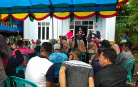 Chaidir Syam dan Hj Suhartina Bohari Penuhi Undangan Syukuran Relawan Kecamatan Mandai