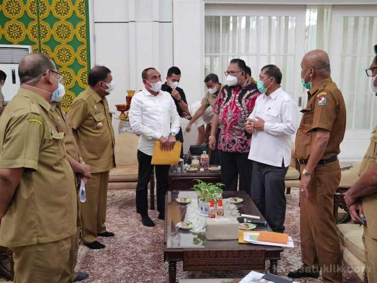 Gubernur Sumatera Utara Edy Rahmayadi Mennyetujui Jalan Alternatif Karo-Deli Serdang Dilanjutkan