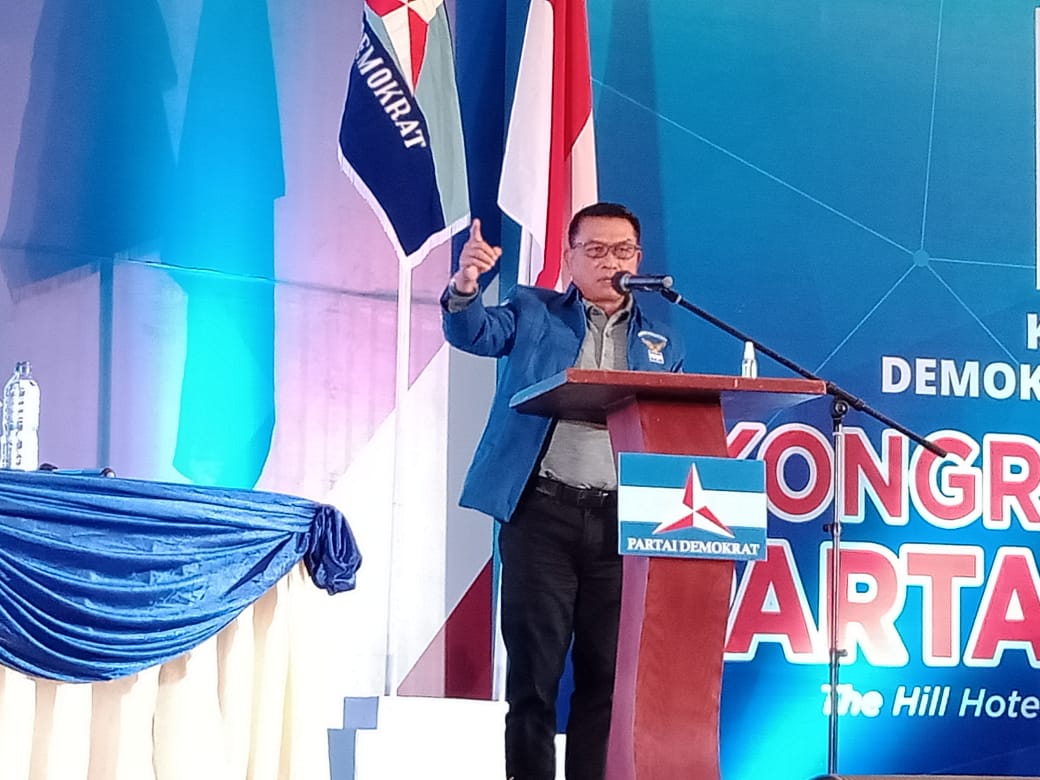Ketua umum partai Demokrat versi Kongres Luar Biasa (KLB) Deli Serdang, Sumatera Utara, Moeldoko | Foto: Istimewa