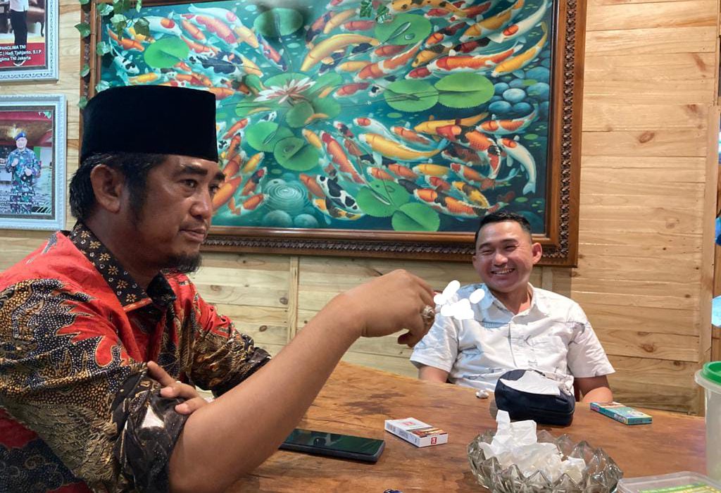 Bertemu Tokoh Masyarakat Riau Rusli Ahmad, Ketua KNPI Fuad Santoso Langsung Tancap Gas