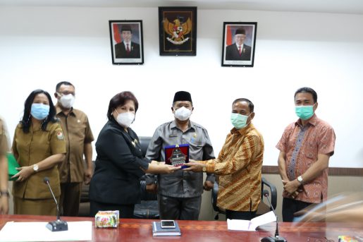Wakil Bupati Karo Terima Kunker Bupati Nias Beserta Rombongan