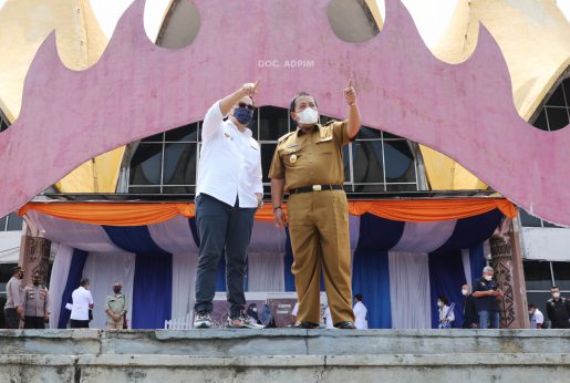 Dampingi Wamen BUMN Kunjungi Bakauheni, Gubernur Arinal Minta Semua Pihak Bersinergi Wujudkan Percepatan Pembangunan Bakauheni Harbour City