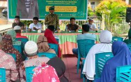 Jaring Aspirasi dan Sosialisasi PSR Bersama GP ANSOR Pelalawan, Petani Sawit Dua Desa Sepakad PSR Tanpa Hutang