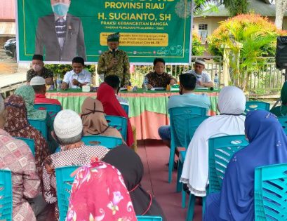 Jaring Aspirasi dan Sosialisasi PSR Bersama GP ANSOR Pelalawan, Petani Sawit Dua Desa Sepakad PSR Tanpa Hutang