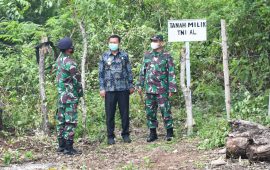 Komandan Lantamal VI Terima Sertifikat Tanah Hibah untuk TNI AL dari Pemkab Kepulauan Selayar