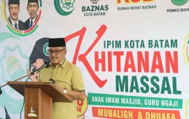 Pemko Batam Apresiasi Ikatan Persaudaraan Imam Masjid Gelar Khitanan Massal