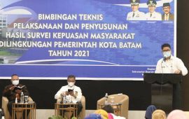 Sekdako Batam Resmi Buka Bimtek Pelaksanaan dan Penyusunan Survey Kepuasan Masyarakat