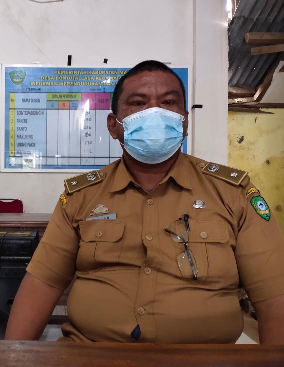 Sultan S.I.Kom Kepala Desa Bonto Tallasa