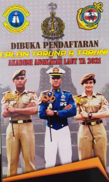 Buka Pendaftaran Calon Taruna – Taruni Akademi Angkatan Laut T.A 2021, Ini Kata Asisten Bidang Personel Lantamal IV