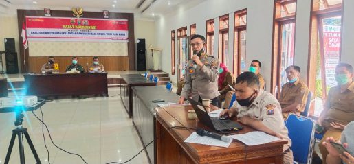 Pemerintah Kabupaten Karo Hadiri Pemaparan Analisa Covid-19