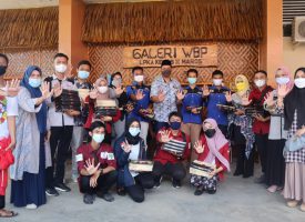 Kepala Lapas Pembinaan Khusus Anak Kelas ll Maros Bersama Tim DP3A Sulsel dan Forum Anak Sulawesi Selatan (Foto : Nurfajriansyah)