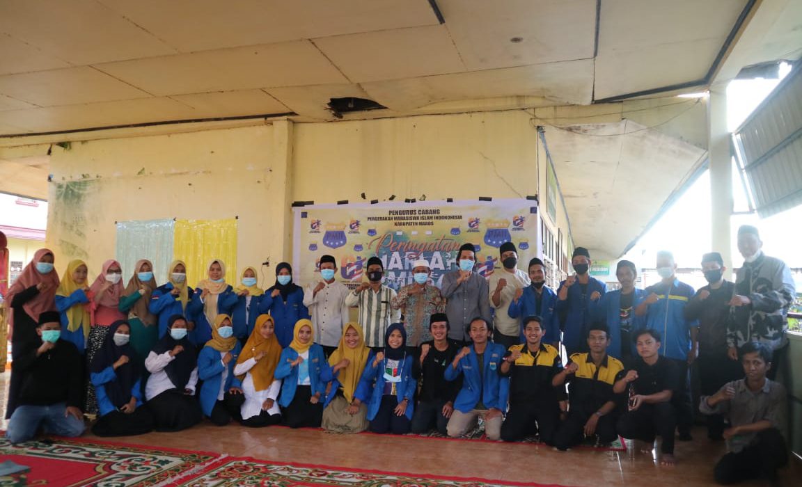 Pengurus Cabang Maros Rayakan Harlah PMII ke 61 Dirangkaikan Dengan Diskusi Panel Dalam Refleksi Harlah PMII