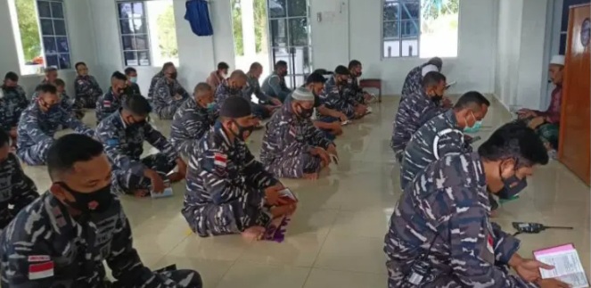 Seluruh Lanal di Karimun Mengadakan Doa Bersama