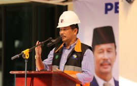Kepala BP Batam Letakkan Batu Pertama Pembangunan Taman Rusa, Taman Kolam dan Jalur Sepeda Sekupang